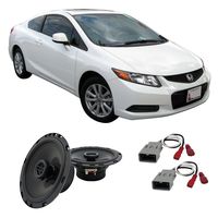 Compatible with Honda Civic 2006-2011 Rear Deck Factory Replacement Harmony HA-R65 Speakers New