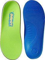 Powerstep Shoe's KidSport Orthotic Insoles, Green/Blue, Youth 2