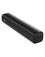 Sound Bar, BlitzWolf Bluetooth Soundbar 2200mAh Home Speaker, 16 inch Theater 10W Stereo Sound 2.0 Channel USB Flash Disk for Laptop/PC/Phones/Tablets(Upgrade Design)
