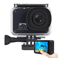 AKASO V50 Pro Access Fund Special Edition Action Camera Touch Screen 4K60 Waterproof Camera Features EIS and Wi-Fi Remote Control Sports Camera with 3 Batteries Wrist Strap and Accessory Kit