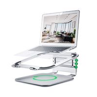 Laptop Stand, Aluminum Ergonomic Ventilated Laptop Riser, 360°Rotating Adjustable Notebook Stand Holder for All Laptops up to 17 inch,MacBook Pro/Air, HP, Dell and More