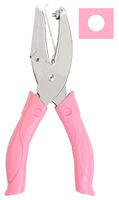 Jeemitery 1/8 Inch Middle Circle Shaped Metal Single Handheld Hole Paper Punch Punchers with Soft-Handled for Tags Clothing Ticket