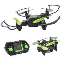zuhafa Z2HC Mini Drones with 720P Camera, Foldable Pocket Quadcopter for Kids Gift,Nano RC Drone with Altitude Hold 3D Flips and Headless Mode Easy to Fly for Beginners(Black)