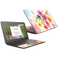 MightySkins Skin Compatible with HP Chromebook 11 G6 11.6" (2018) - Pollinate | Protective, Durable, and Unique Vinyl Decal wrap Cover | Easy to Apply, Remove, and Change Styles | Made in The USA