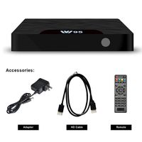 Docooler W95 Smart Android 7.1 TV Box Amlogic S905W Quad Core H.265 VP9 Mini PC 1GB / 8GB WiFi LAN HD Media Player US Plug