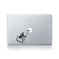 Banksy Rat Painter Vinyl Decal for MacBook (13/15) or Laptop