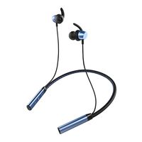 Cdrival Bluetooth 5.0 Neckband Headphones, IPX5 Waterproof Sports Earphones, Active Noise Cancelling Wireless Bluetooth Headset for Running, Gym, Workout, Travel, Business, Magnetic Earbuds - Blue