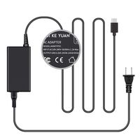 HKY 45W USB-C Laptop Charger with PowerDelivery Technology (USB PD) for Dell XPS 12 9250,XPS 13 9365 9370,Latitude 13 7370,Latitude 12 7275,Latitude 11 5175 5179,VENUE 8 Pro,VENUE 10 Pro 5056 Tablet