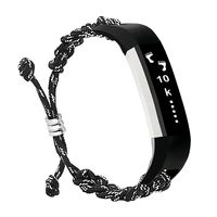 GHIJKL for Fitbit Alta HR and Alta Bands Nylon Weave Material Replacement Wristbands Bracelets- Adjustable Sizes for Men & Women