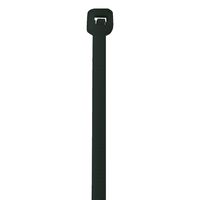 BOX USA BCTUV1250 UV Cable Ties, 50#, 12", Black (Pack of 1000)