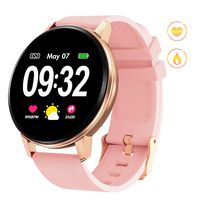 GOKOO Smart Watch for Women with Activity Fitness Tracker Waterproof Smartwatch with Heart Rate Blood Pressure Sleep Monitor Pedometer Remote Camera Music Control Calorie Step Full Touch Color Screen
