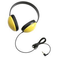 Califone 2800-YL Listening First Stereo Headphones, Yellow