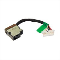 DBParts DC Power Jack Cable For HP Envy M6-AQ003DX M6-AQ005DX M6-AQ103DX M6-AQ105DX M6-W010DX M6-W011DX M6-W014DX M6-W015DX M6-W101DX M6-W102DX M6-W103DX M6-W105DX, 809824-001 799735-F51 799735-T51