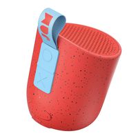 Chill Out, Compact Bluetooth Speaker  100 ft. Range, Waterproof, 8 Hour Playtime, Dust-Proof,  Drop-Proof IP67 Rating  Built-in Speakerphone, 3w Mono Driver, Integrated USB   JAM Audio Red