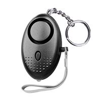 FARCTRL Personal Alarm for Women, Self Defense Keychain with LED Light, 130-140db SOS Emergency Personal Alarm Key Chain for Woman Children Elderly (Black)