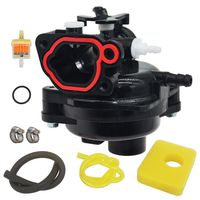 LIYYOO 593261 Carburetor Replacement for Briggs and Stratton 300E 450E 08P502 8P502 4-Cycle Carb Vertical Engines Kit Include Air Filter+Fuel Filter+tubing