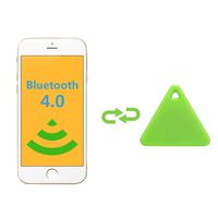 villeur New Ultra-Thin Triangle Smart Mini Bluetooth Tag Tracker Key Wallet Pet Child Finder GPS Locator Alarm Baby Wearables