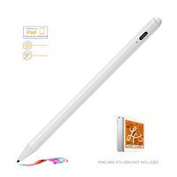 Stylus Pencil for iPad Mini 5 Generation with Palm Rejection, EVACH Active Stylus with 1.2mm Fine Tip Stylus Compatible with Apple iPad 2nd Pen, Type-C Rechargeable Digital Pencil