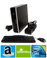 HP Elite 8300 Ultra Small Desktop PC, Intel Quad Core i5 Processor, 16GB RAM, 512GB Solid State Drive, Windows 10 Pro, DVD, HDMI, Bluetooth, Keyboard, Mouse, WiFi (Renewed)