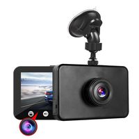 Vsysto Dash Cam WiFi 1080P FHD DVR Car Driving Recorder 4.5 Inch Front and Inside Dual Lens Camera 310° Wide Angle, G-Sensor, Loop Recording