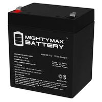 Mighty Max Battery 12V 5AH SLA Battery Replacement for Sigmas SP12-5.5HR Brand Product