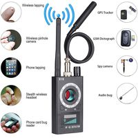 Anti Spy Detector & Camera Finder RF Signal Detector GPS Bug Detector Hidden Camera Detector for GSM Tracking Device GPS Radar Radio Frequency Detector
