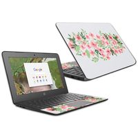 MightySkins Skin Compatible with HP Chromebook 11 G6 11.6" (2018) - Bouquet | Protective, Durable, and Unique Vinyl Decal wrap Cover | Easy to Apply, Remove, and Change Styles | Made in The USA