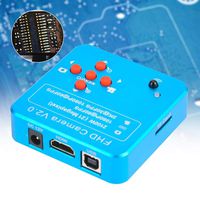 USB Microscope Camera, 21MP HDMI USB C-Mount Industry Microscope Camera 2K 1080P HD Video Camera 110-240V(US)