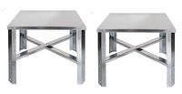 Eastman 86278 Water Heater Stand 30-60 Gallon, Silver (Pack of 2)