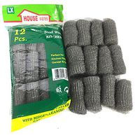 12Pcs/lot Melamine Sponge Metal Mesh Kitchen Super Detergent Cleaning Tools Degreasing Pot Brush Magic Cleaner Steel Wool Pads
