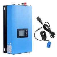 ECO-WORTHY 1000W 1KW MPPT Solar Grid Tie Inverter Power Limiter DC 22 to 65V Solar Input AC 110V/240V Auto Switch PV System