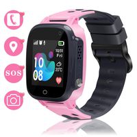 Smart Watch for Kids Smartwatch Phone GPS Watch for Kids Waterproof Watch with SOS Camera Alarm Clock Security Zone Voice Chat Smart Watch for Kids with Phone Birthday Gifts for Girls Boys Watch Age 3