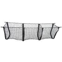 AndyGo 3 Pocket Cargo Net Trunk Organizer 45-by-16-Inch Stretchable Truck Bed Storage Net Fit for Toyota Tacoma Tundra 2012 2013 2014 2015 2016 2017 2018 2019 Accessories