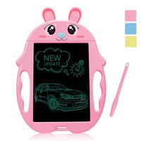 Snailrun Girls Toys LCD Doodle Drawing Board for 4-5 Year Old Kids,Writing Tablet for Kids Toys for Age 6 Cute 8.5" Electronics Educational Pad New Gifts for Toddler Pink