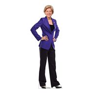 Advanced Graphics Senator Elizabeth Warren Life Size Cardboard Cutout Standup