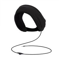 AGPTEK Headband Headphones, Sleep Headphone with Soft Lycra Mesh Lining, Volume Control and Bag for Sleeping, Sports, Air Travel, Snoring, Insomnia, Meditation and Relaxation, Black