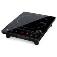 Duxtop Portable Induction Cooktop, Countertop Burner, Induction Burner with Timer and Sensor Touch, 1800W