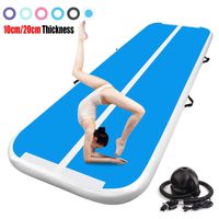 FBSPORT 9.84ft Inflatable Gymnastics Air Track Tumbling Mat Airtrack Mats for Home Use/Training/Cheerleading/Yoga/Water with Pump