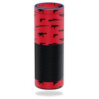 MightySkins Skin Compatible with Amazon Echo - Guns | Protective, Durable, and Unique Vinyl Decal wrap Cover | Easy to Apply, Remove, and Change Styles | Made in The USA