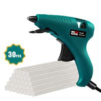 Hot Glue Gun,Mini Glue Gun Kit with 30pcs Glue Sticks for DIY Small Craft Projects,Sealing and Quick Repairs by NEU MASTER