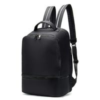 Unisex Backpack Laptop Shoulder Bag Waterproof Collage School Book Bag Casual Lightweight Travel Back Pack (BackPack①-Black)