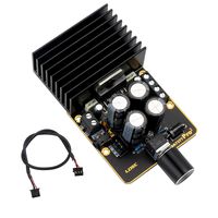 Niubow Automotive Audio Stereo Amplifier Board, TDA7377 Amp DIY Module DC 9-18V 12V 2X30w Class AB Dual Channel Car Speaker Power Amplify Board with Knob & Shielded Cable