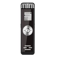 Voice Recorder, AKSDESY Digital Recorder Voice Activated Recorder-Easy Recording of Lectures and Meetings with Double Microphone/Noise Reduction Audio/Sound/Portable Mini Tape Dictaphone/ MP3/USB/8GB