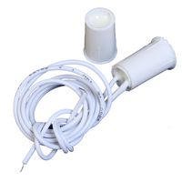 Icstation RC-38 Recessed Magnetic Contact Reed Switch for Door Window Security Safety Alarm System Normally Close (Pack of 2 Pair)