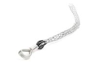 Woodhead 35947 Pulling Grip, Medium Duty, Flexible Eye, Short Length, T-Type, 24500lb Approximate Break Strength, .500" Cable Eye Thickness, 24.00" Mesh Length, 3.00-3.49" Cable Diameter
