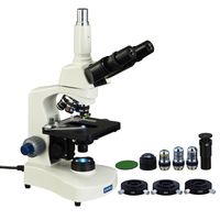 OMAX 40X-2500X Phase Contrast Trinocular Compound LED Siedentopf Microscope