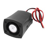 uxcell LZQ-401K DC 24V 105dB 2 Wire Electronic Continuous Sound Alarm Buzzer