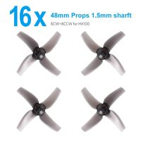 BETAFPV 48mm 4-Blade Propeller 1.5mm Shaft Hole for 1105 Motors Micro FPV Toothpick Racing Drone Like HX100 Whoop