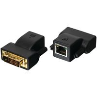 IOGEAR DVI-D CAT5e/6 Mini Extender, GVE200
