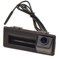 Rear Reversing Backup Camera Rearview License Plate Camera Night Vision Ip68 Waterproof for Skoda Octavia MK3 A7 5E VW Teramont C-Trek Touran L Tiguan L Skoda Superb Octavia Audi A4L 2016-2019